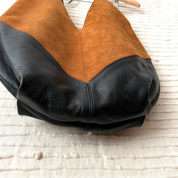 Molly G Louise Two Tone Leather Bag - Picture 4 of 16